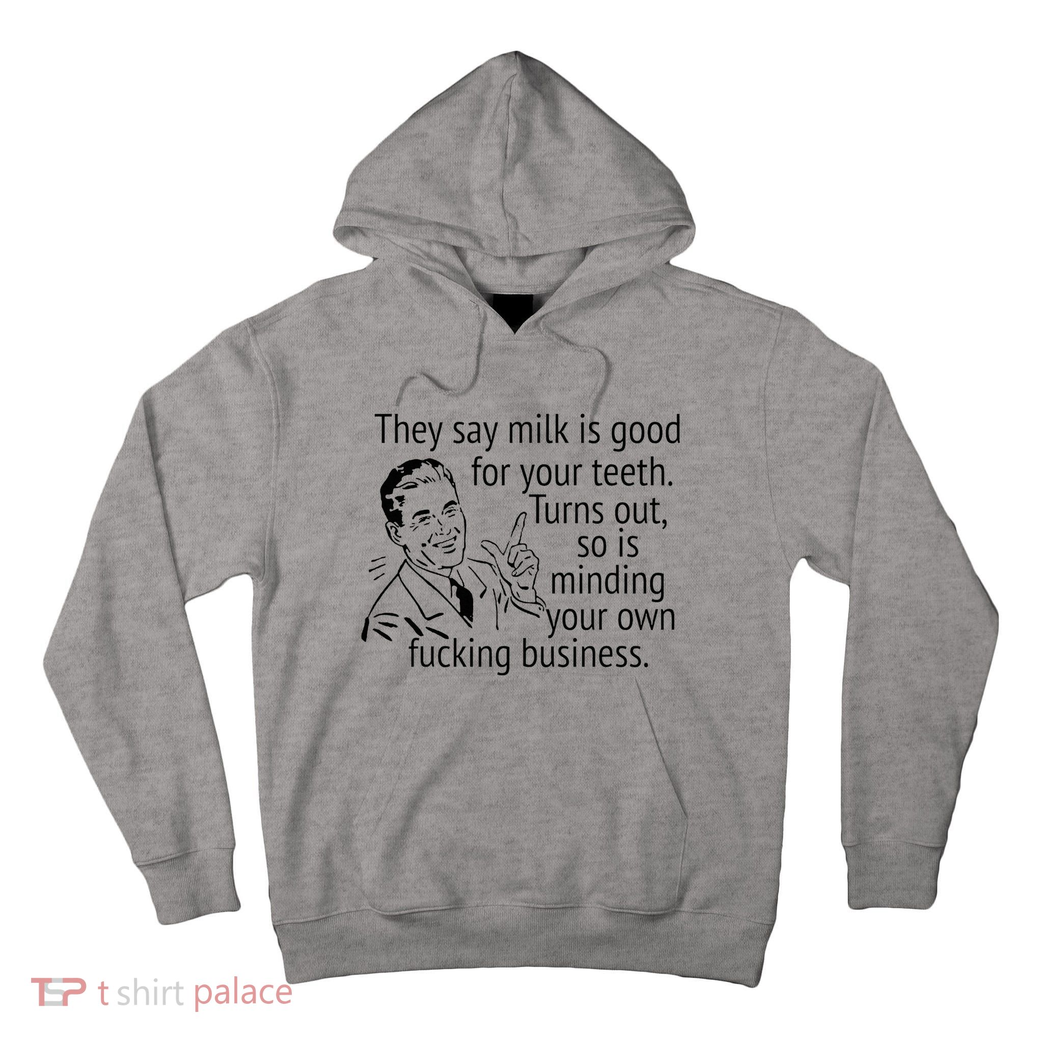 Mind Your Own Fucking Business Tall Hoodie