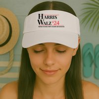 Mind Your Own Damn Business Harris Walz 2024 Visor