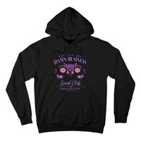 Mind Your Own Damn Business Harris Walz Waltz 2024 Floral Hoodie