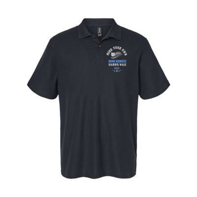Mind Your Own Damn Business! Harris Walz Election 2024 Polo