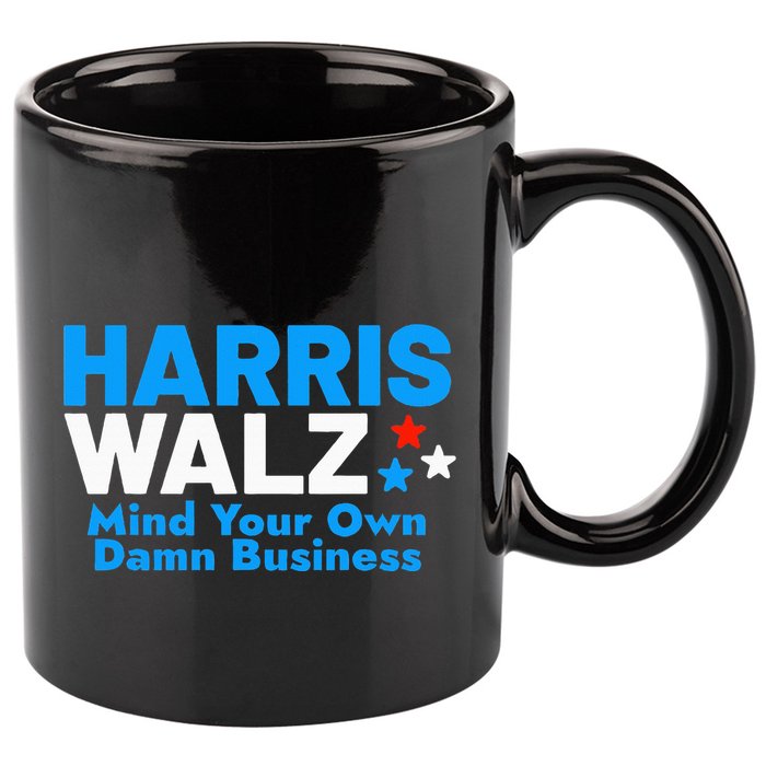 Mind Your Own Damn Business 11oz C Handle Ceramic Mug