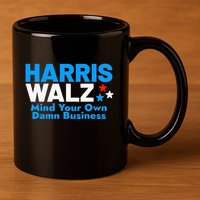 Mind Your Own Damn Business 11oz C Handle Ceramic Mug