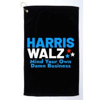 Mind Your Own Damn Business Golf Towel