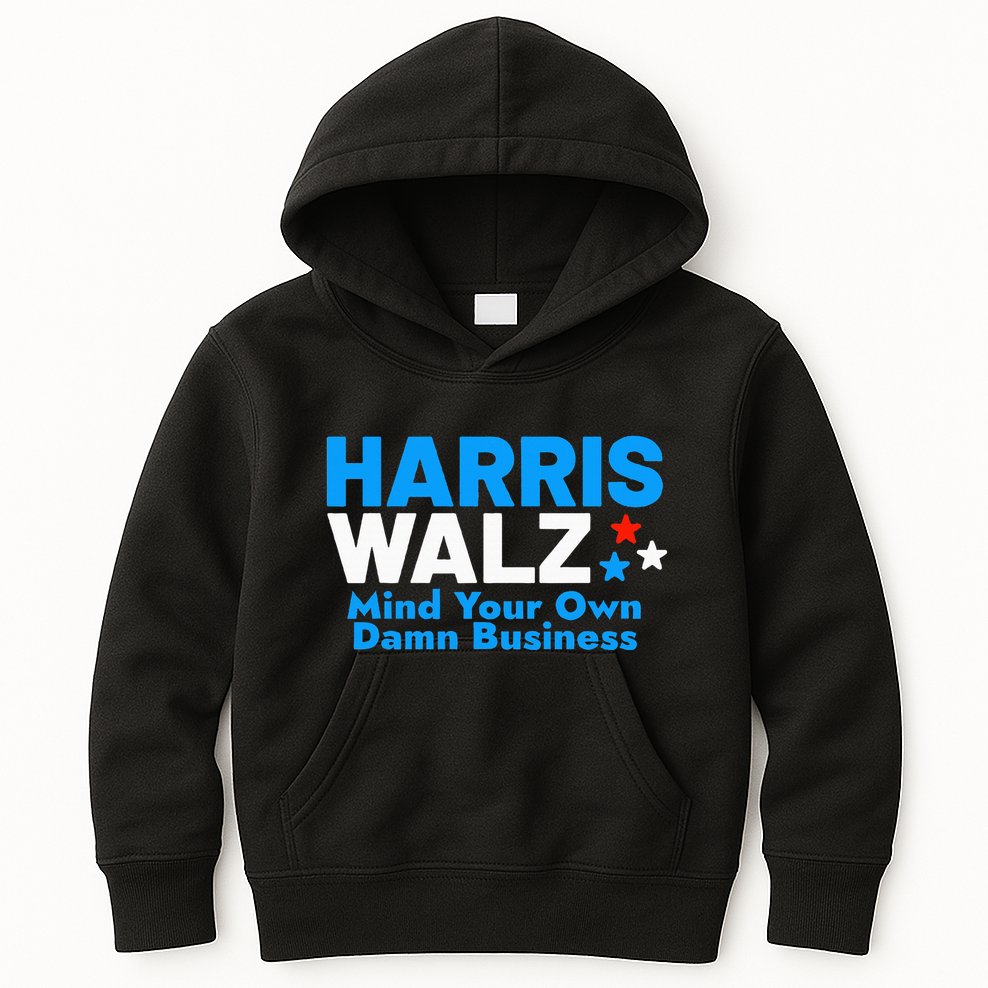 Mind Your Own Damn Business Kids Hoodie