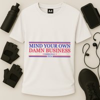 Mind Your Own Damn Business Kamala Harris Tim Walz Cooling Performance Crew T-Shirt
