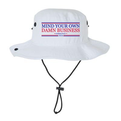 Mind Your Own Damn Business Kamala Harris Tim Walz Bucket Hat