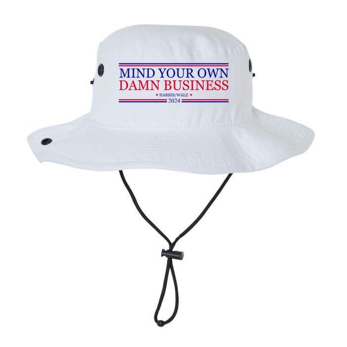 Mind Your Own Damn Business Kamala Harris Tim Walz Legacy Cool Fit Booney Bucket Hat