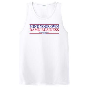 Mind Your Own Damn Business Kamala Harris Tim Walz PosiCharge Competitor Tank