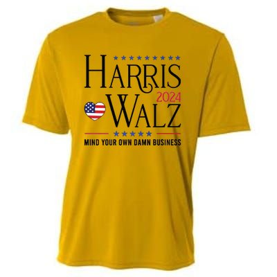 Mind Your Own Dawn Business Harris Walz Cooling Performance Crew T-Shirt