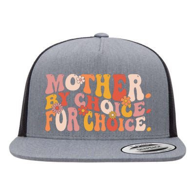 Mind Your Own Uterus Flat Bill Trucker Hat