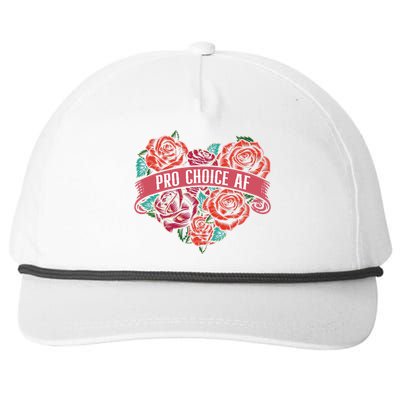 Mind Your Own Uterus Snapback Five-Panel Rope Hat