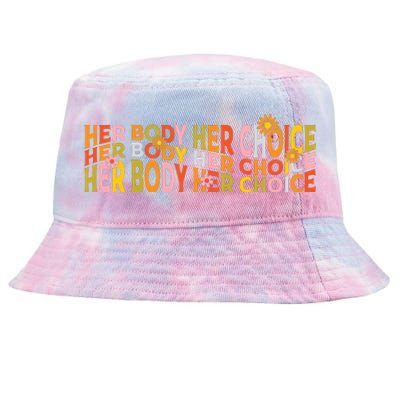 Mind Your Own Uterus Tie-Dyed Bucket Hat