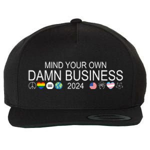 Mind Your Own Damn Business Democrat Pro Kamala Wool Snapback Cap