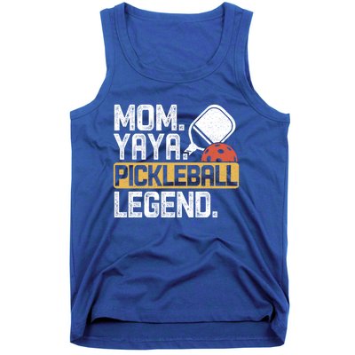 Mom Yaya Pickleball Legend Vintage Meaningful Gift Tank Top