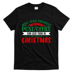 Mail Your Packages Early Christmas Graphic T-Shirt