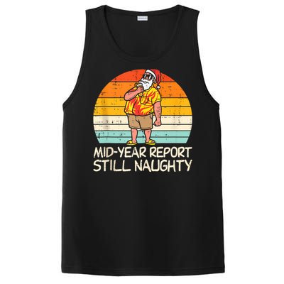 Mid Year Report Still Naughty Santa Summer Christmas In July PosiCharge Competitor Tank