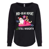 Mid Year Report Santa Christmas in July Womens California Wash Sweatshirt