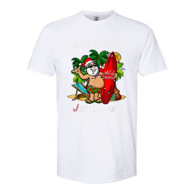 Mid Year Report Still Naughty Christmas In July Softstyle CVC T-Shirt