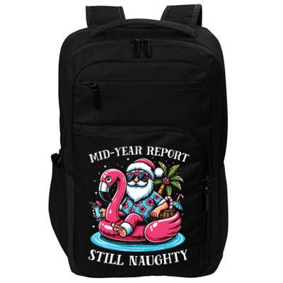 Mid Year Report Still Naughty Christmas In July Beach Summer Impact Tech Backpack