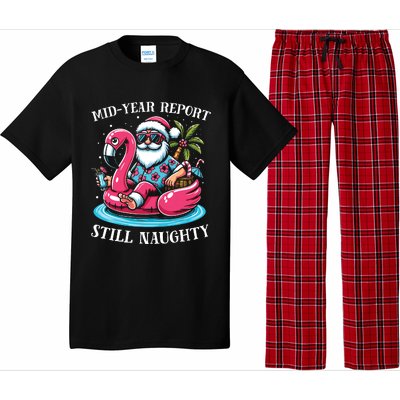 Mid Year Report Still Naughty Christmas In July Beach Summer Pajama Set