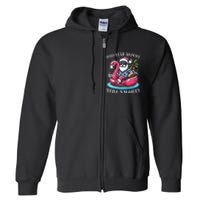 Mid Year Report Still Naughty Christmas In July Beach Summer Full Zip Hoodie