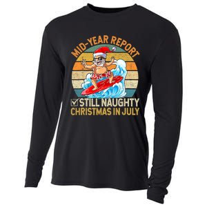 Mid Year Report Still Naughty Christmas In July Hello Summer Cooling Performance Long Sleeve Crew