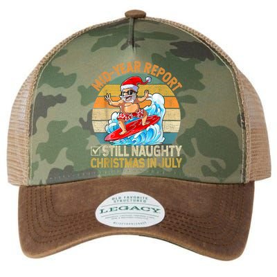 Mid Year Report Still Naughty Christmas In July Hello Summer Legacy Tie Dye Trucker Hat