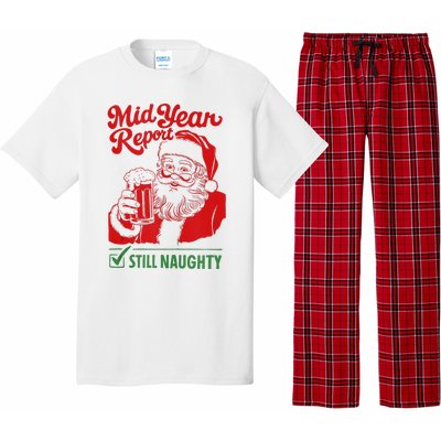 Mid Year Report Still Naughty Christmas In July Santa Claus Pajama Set