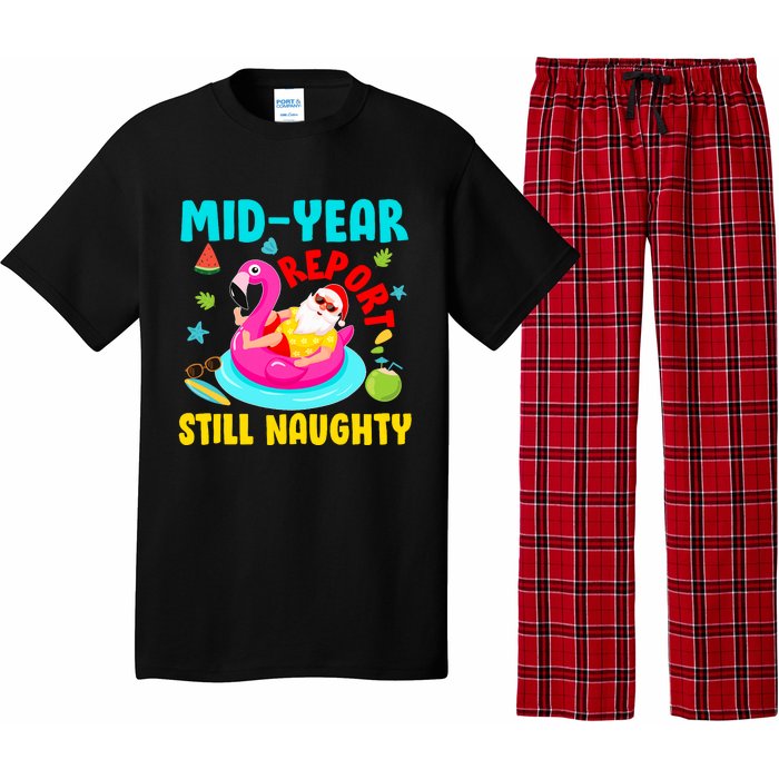 Mid Year Report Still Naughty Christmas In July Santa Pajama Set