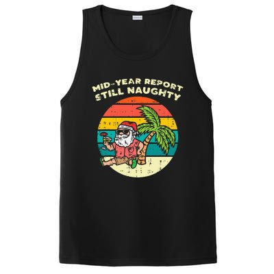 Mid Year Report Still Naughty Santa Beach Christmas In July PosiCharge Competitor Tank