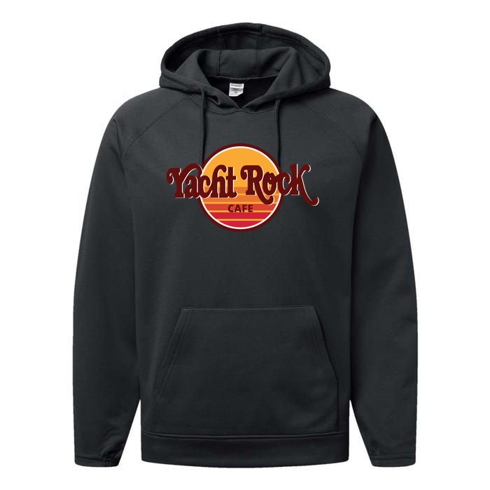 Middleclassfancy Yacht Rock Cafe Performance Fleece Hoodie