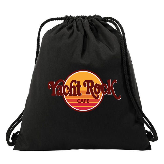 Middleclassfancy Yacht Rock Cafe Drawstring Bag