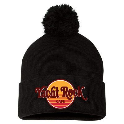 Middleclassfancy Yacht Rock Cafe Pom Pom 12in Knit Beanie
