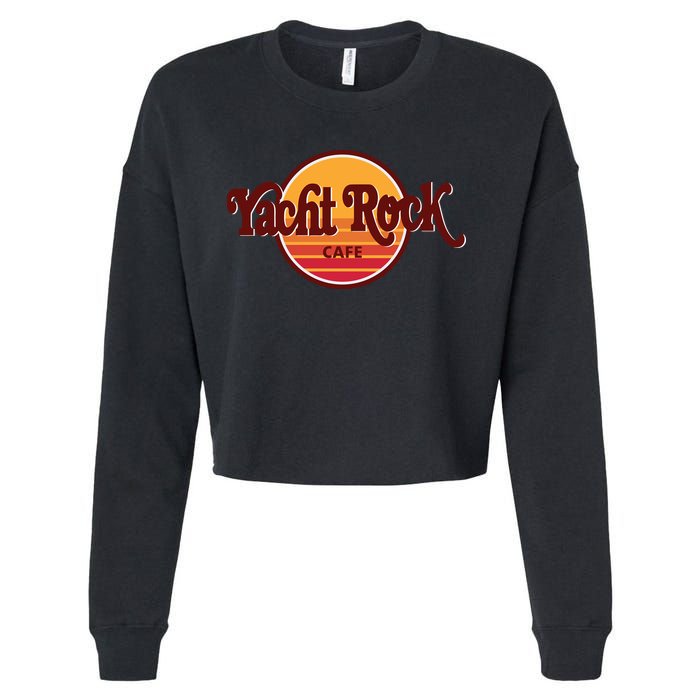 Middleclassfancy Yacht Rock Cafe Cropped Pullover Crew