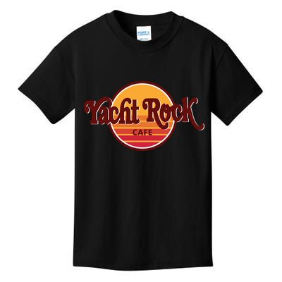 Middleclassfancy Yacht Rock Cafe Kids T-Shirt