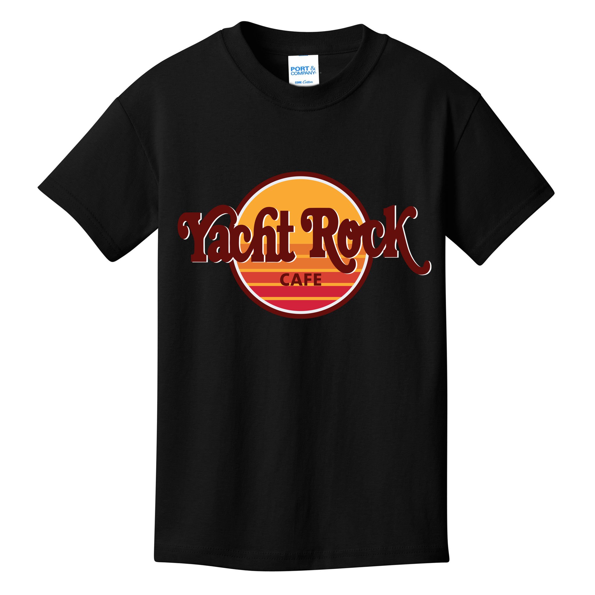 Middleclassfancy Yacht Rock Cafe Kids T-Shirt