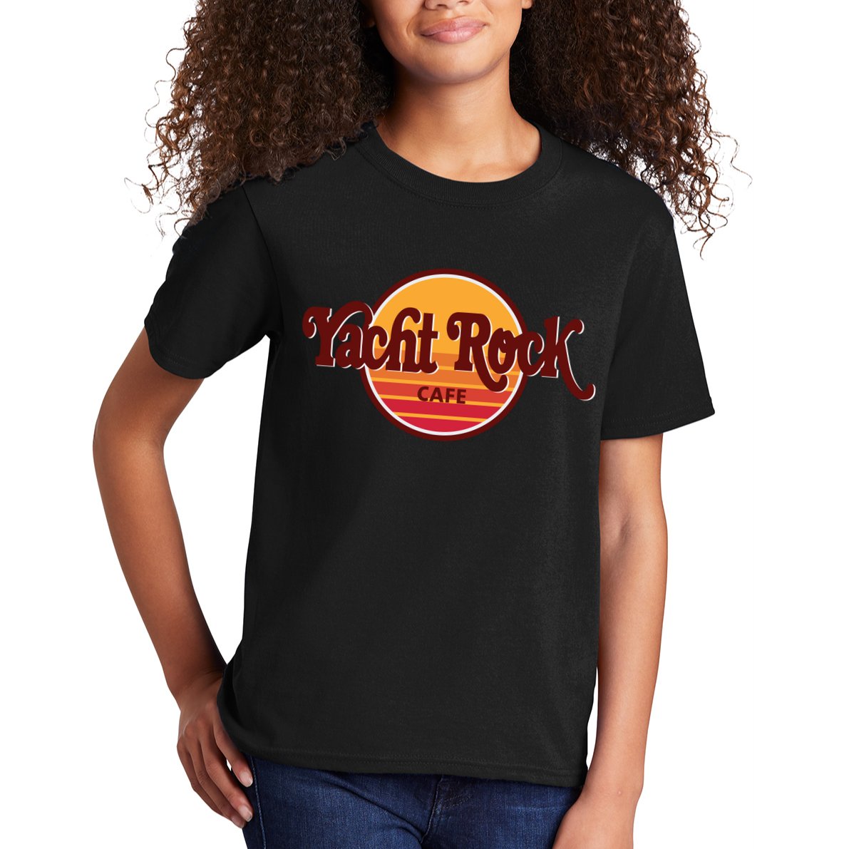 Middleclassfancy Yacht Rock Cafe Kids T-Shirt