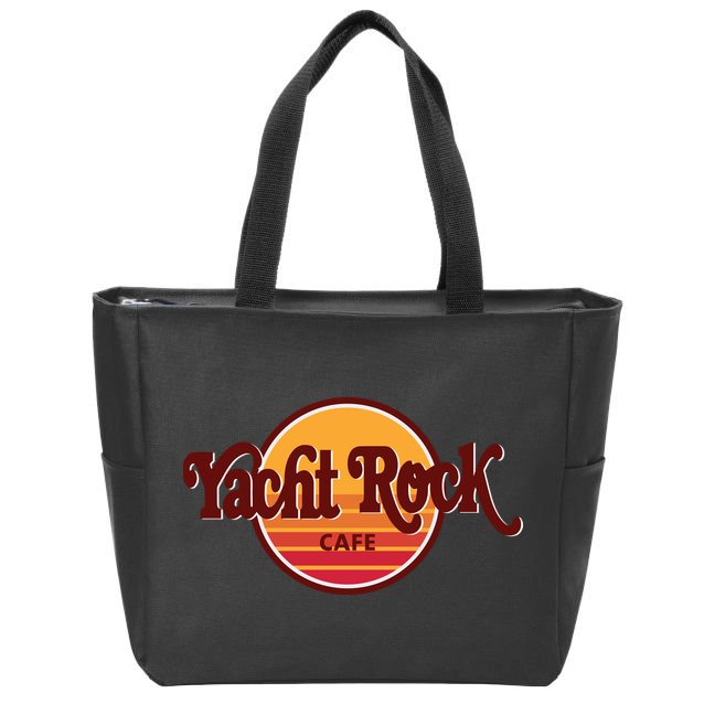 Middleclassfancy Yacht Rock Cafe Zip Tote Bag