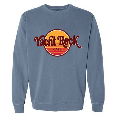 Middleclassfancy Yacht Rock Cafe Garment-Dyed Sweatshirt