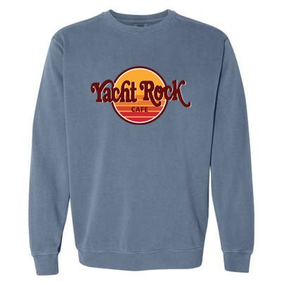 Middleclassfancy Yacht Rock Cafe Garment-Dyed Sweatshirt