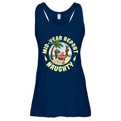 Mid Year Report Still Naughty As Christmas In July Ladies Essential Flowy Tank