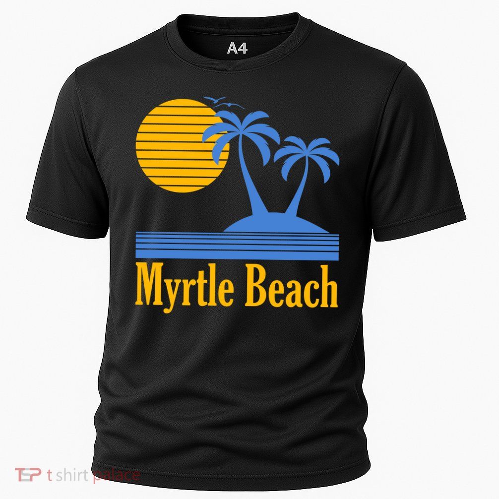 Myrtle Beach Summer Palm Tree Performance Shirt