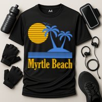 Myrtle Beach Summer Palm Tree Performance Shirt