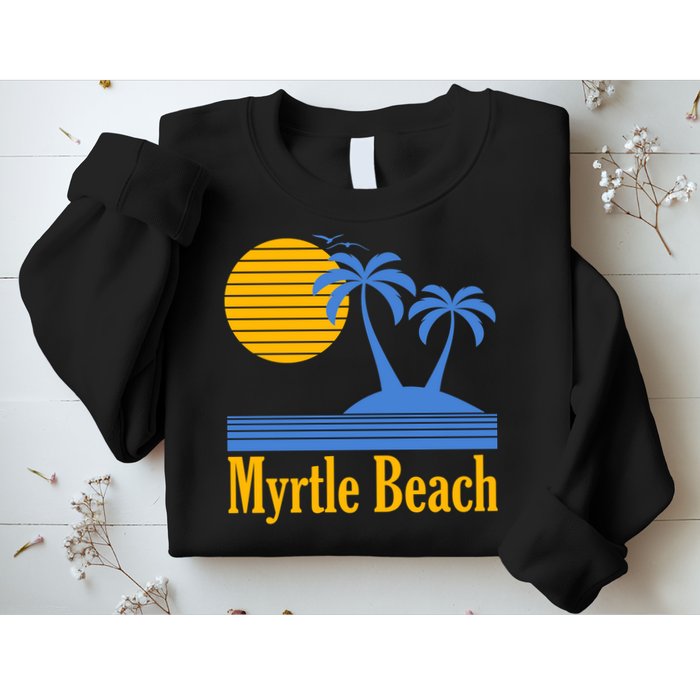 Myrtle Beach Summer Palm Tree Sweatshirt