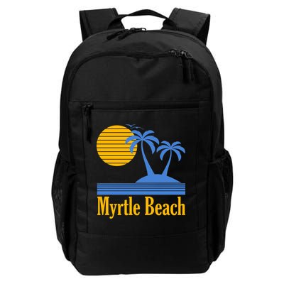 Myrtle Beach Summer Palm Tree Daily Commute Backpack
