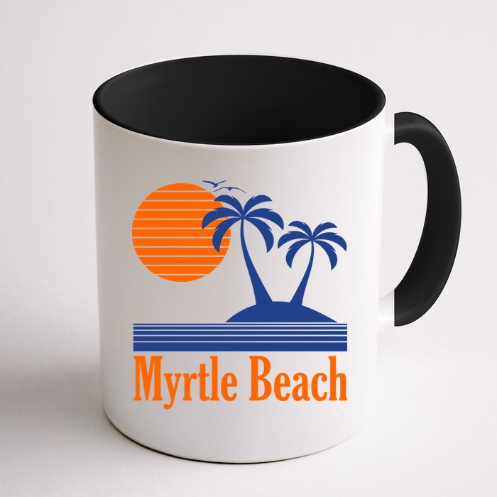 Myrtle Beach Summer Palm Tree Mug