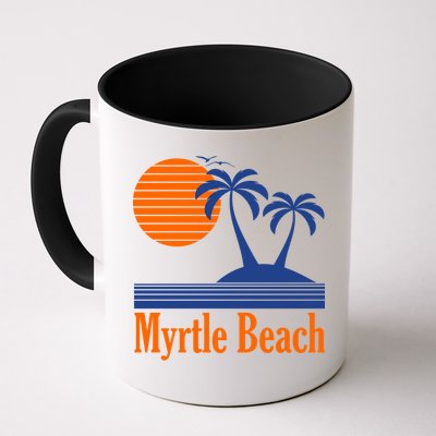 Myrtle Beach Summer Palm Tree Mug