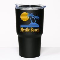Myrtle Beach Summer Palm Tree Tumbler