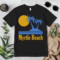 Myrtle Beach Summer Palm Tree Premium T-Shirt