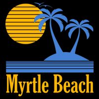 Myrtle Beach Summer Palm Tree Premium T-Shirt